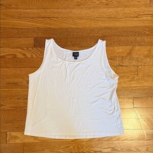 Eileen Fisher Classic White Tank Top